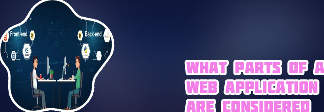 Front end technologies for web application