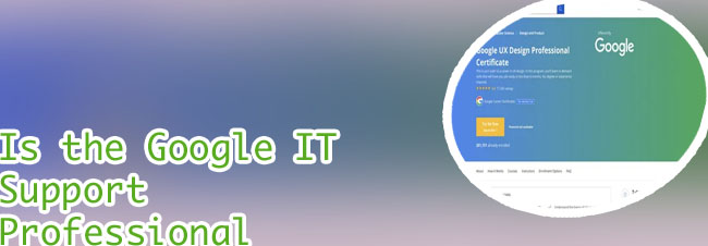 Google it support course